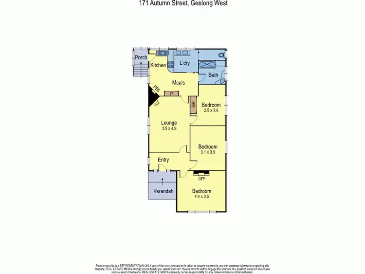 Floorplan of Homely house listing, 171 Autumn Street, Geelong West VIC 3218