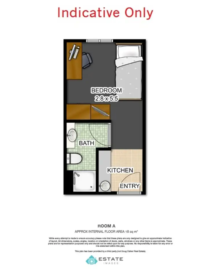 Floorplan of Homely unit listing, 1701/104 Margaret Street, Brisbane City QLD 4000