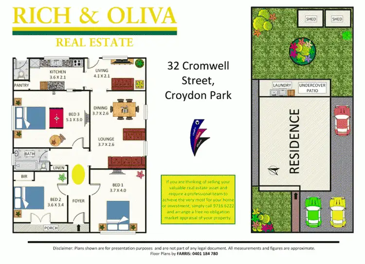 Floorplan of Homely house listing, 32 Cromwell Street, Croydon Park NSW 2133