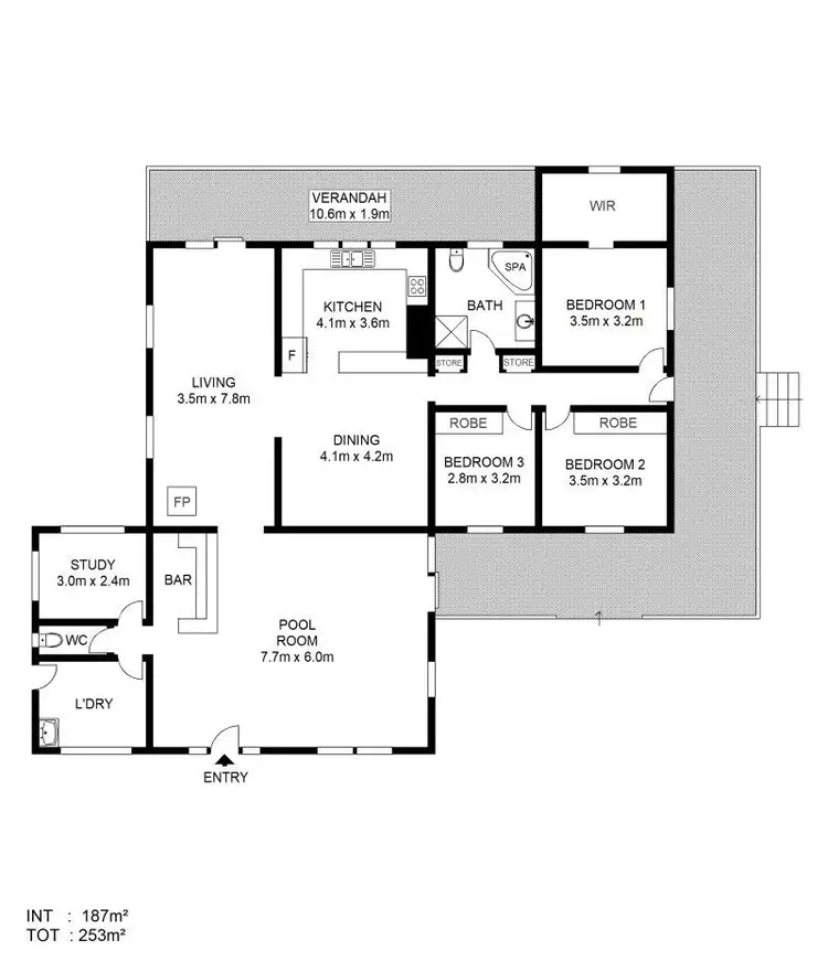 Floorplan of Homely rural property listing, 288 Tunnel Road, Stokers Siding NSW 2484