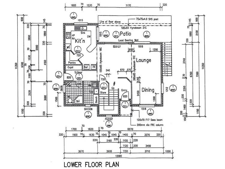 Floorplan of Homely house listing, 171 J Hickey Avenue, Gladstone QLD 4680