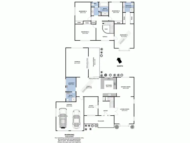 Floorplan of Homely house listing, Address available on request