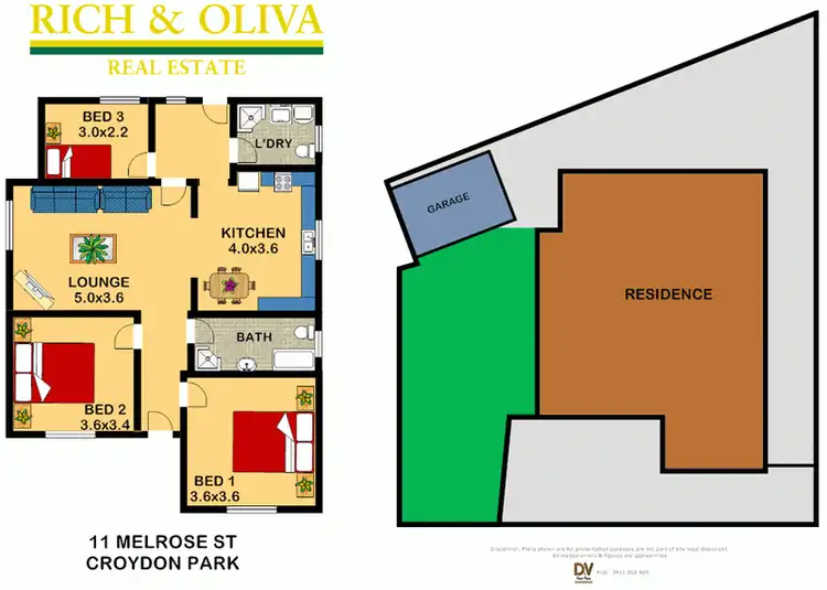 Floorplan of Homely house listing, 11 Melrose Street, Croydon Park NSW 2133