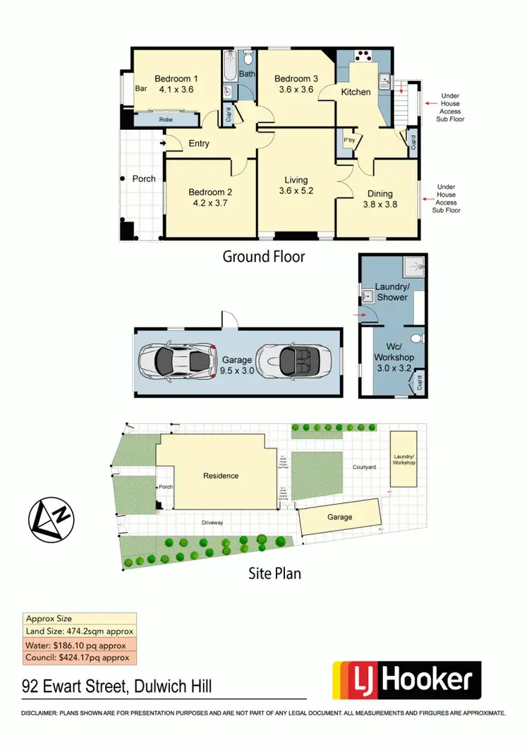 Floorplan of Homely house listing, 92 Ewart Street, Dulwich Hill NSW 2203