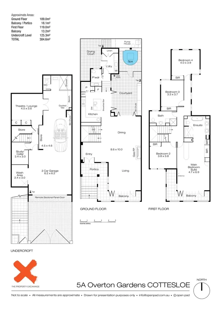 Floorplan of Homely house listing, 5a Overton Gardens, Cottesloe WA 6011