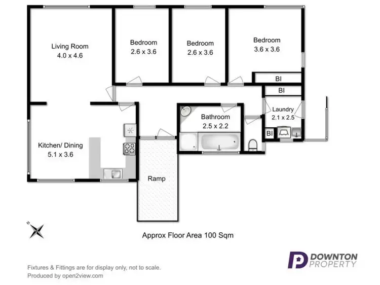 Floorplan of Homely house listing, 25 Veronica Crescent, Gagebrook TAS 7030