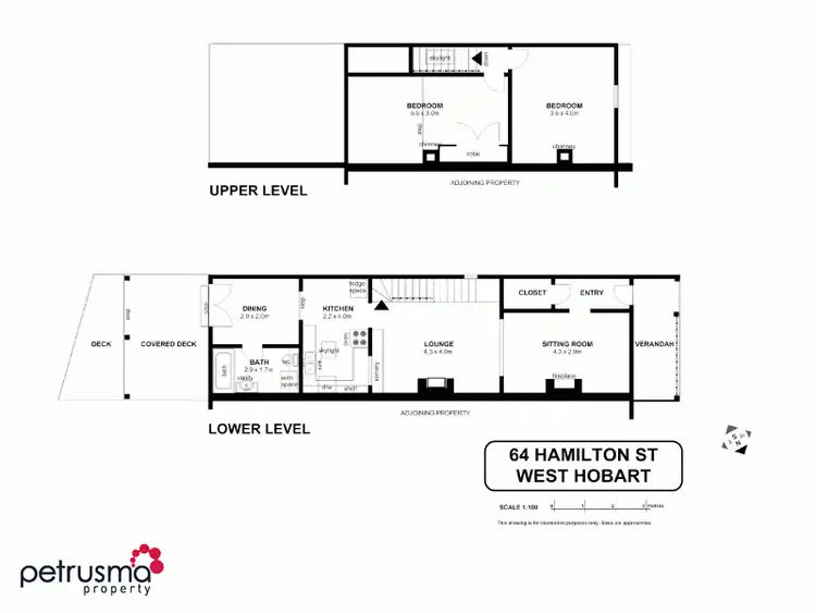 Floorplan of Homely house listing, 64 Hamilton Street, West Hobart TAS 7000