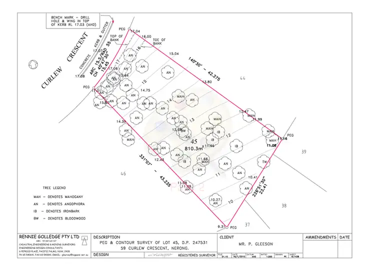 Floorplan of Homely land listing, 59 Curlew Cres, Nerong NSW 2423