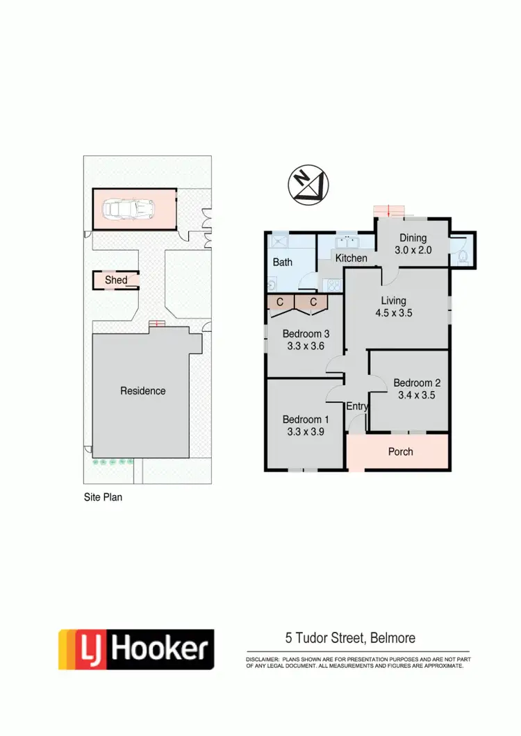 Floorplan of Homely house listing, 5 Tudor Street, Belmore NSW 2192
