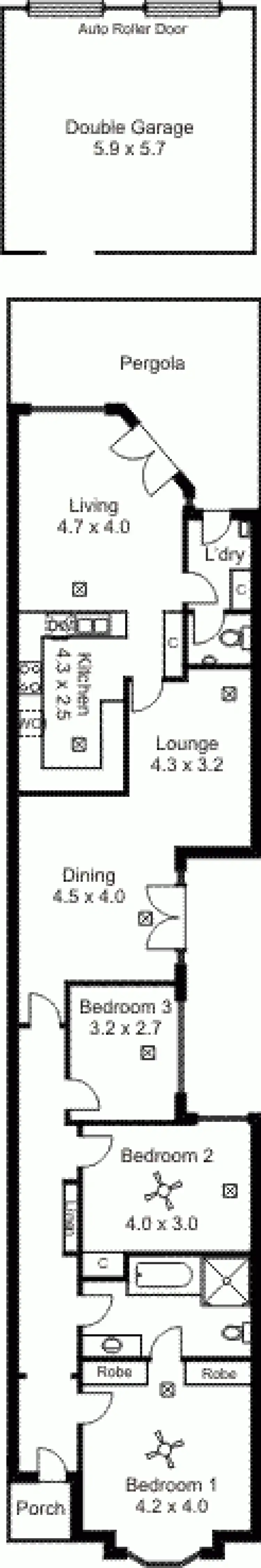Floorplan of Homely house listing, 23 Hauteville Terrace, Eastwood SA 5063