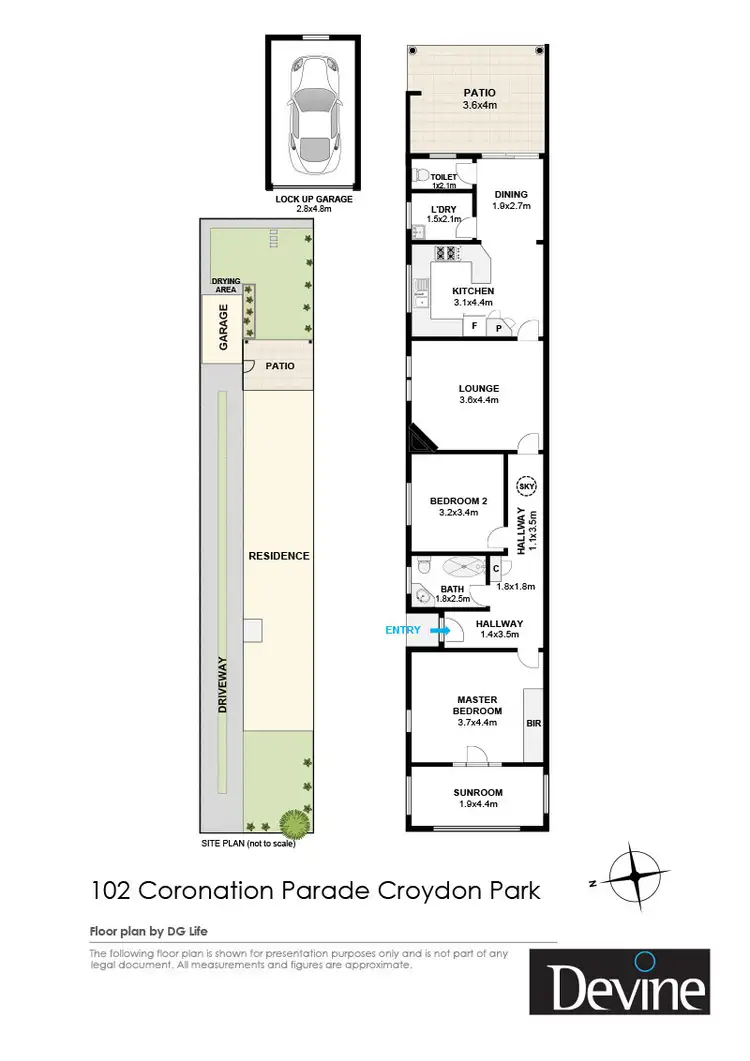 Floorplan of Homely house listing, 102 Coronation Parade, Croydon Park NSW 2133