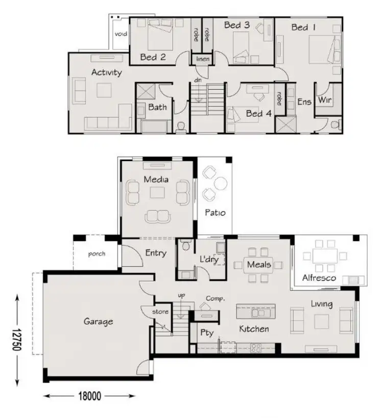 Floorplan of Homely house listing, Address available on request