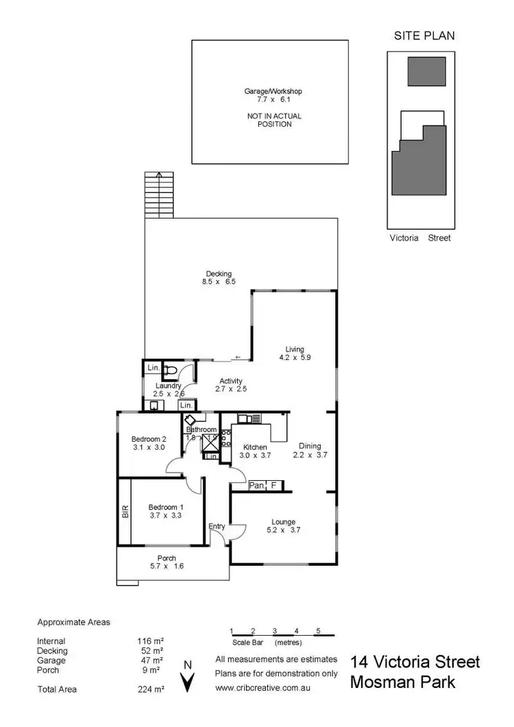 Floorplan of Homely house listing, 14 Victoria Street, Mosman Park WA 6012