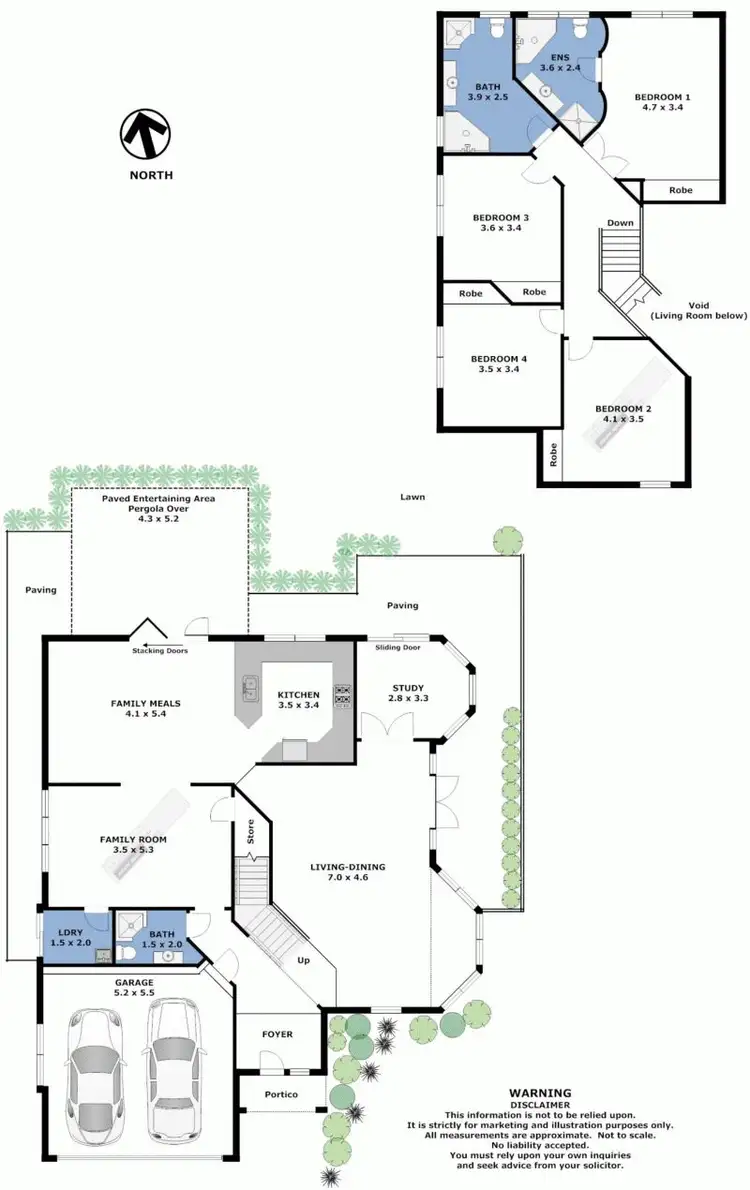 Floorplan of Homely house listing, Address available on request