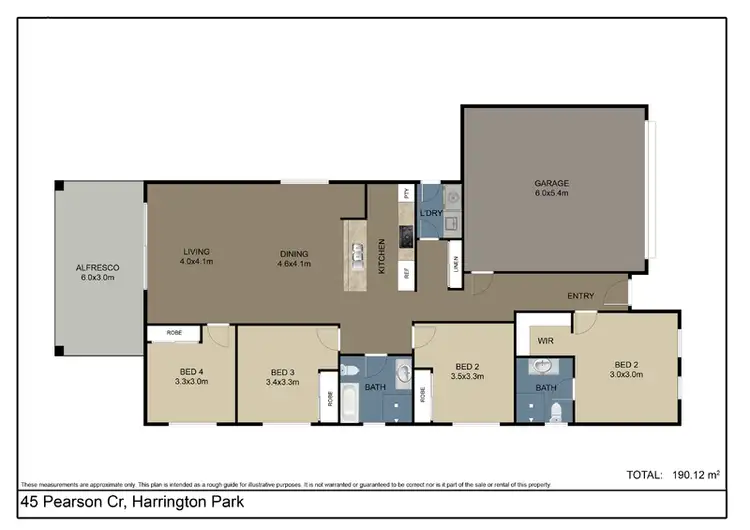 Floorplan of Homely house listing, 45 Pearson Crescent, Harrington Park NSW 2567
