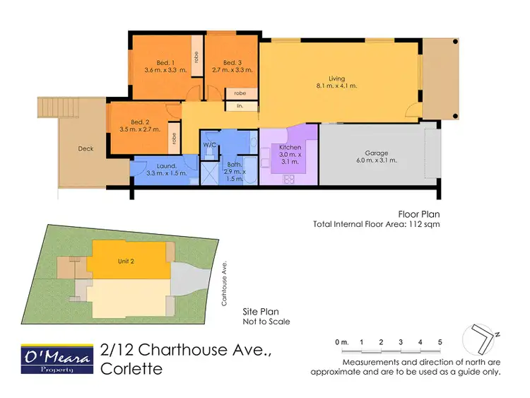 Floorplan of Homely semi-detached listing, 2/12 Charthouse Avenue, Corlette NSW 2315