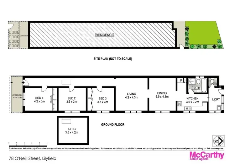 Floorplan of Homely house listing, 78 O'Neill Street, Lilyfield NSW 2040