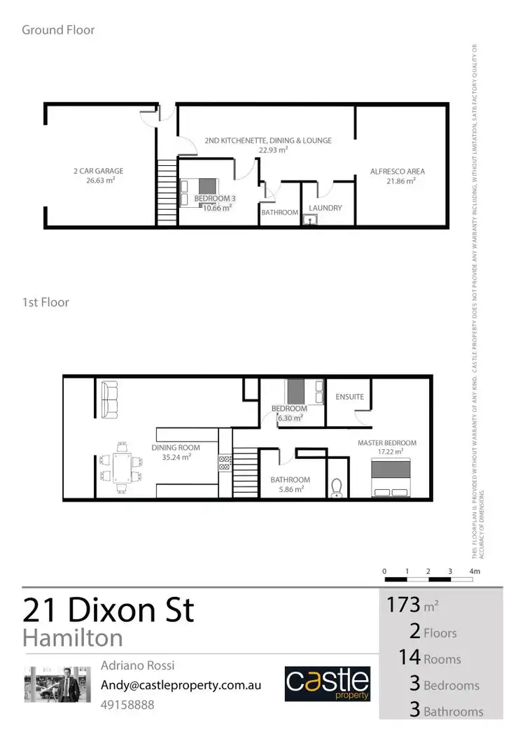 Floorplan of Homely house listing, 21 Dixon St, Hamilton NSW 2303
