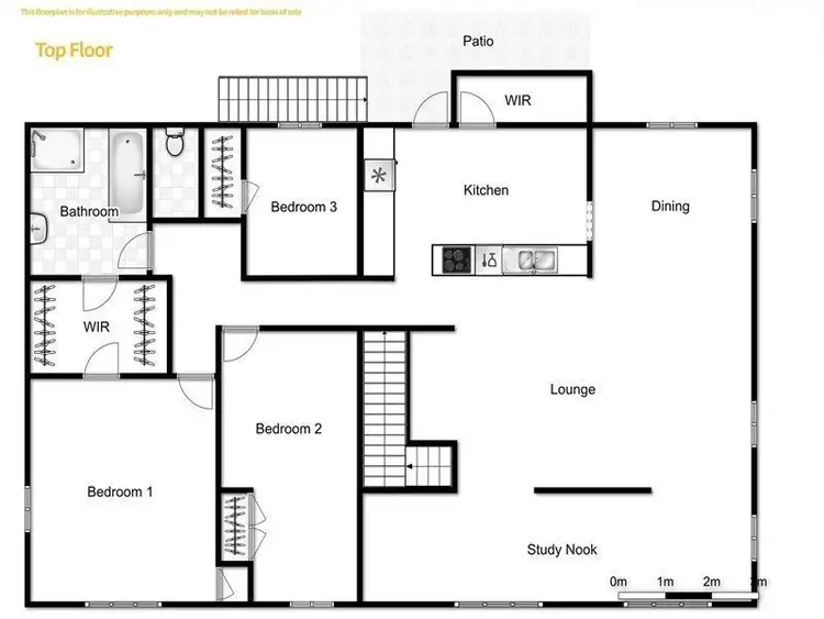 Floorplan of Homely house listing, 17 Cathy Ct, Caboolture QLD 4510