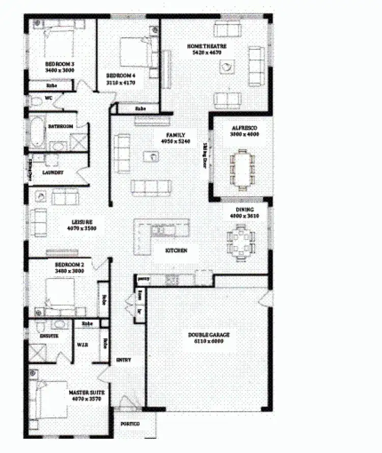 Floorplan of Homely house listing, 17 Villiers Drive, Point Cook VIC 3030