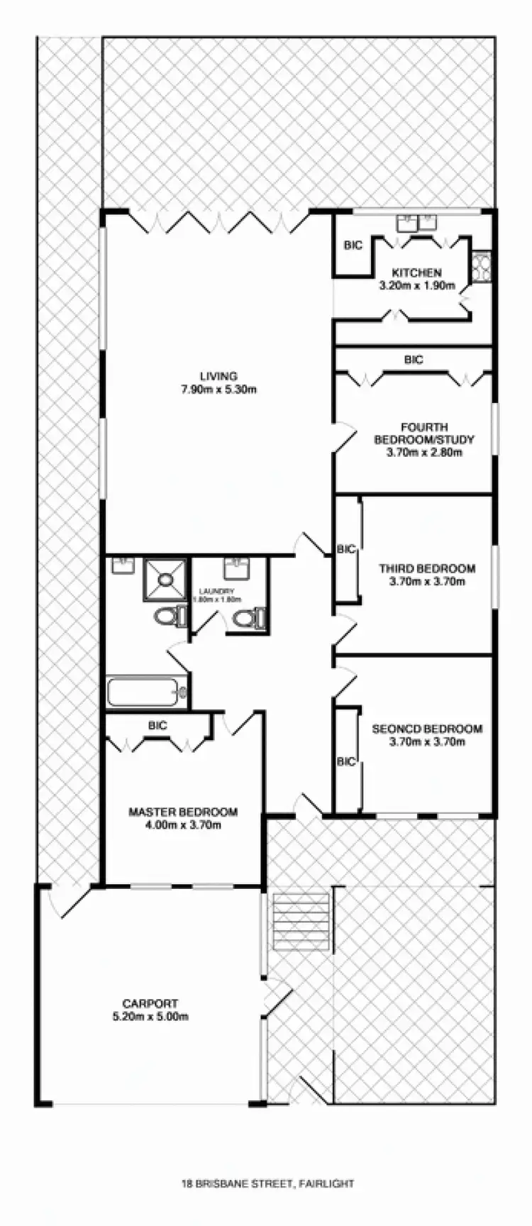 Floorplan of Homely house listing, 18 Brisbane Street, Fairlight NSW 2094