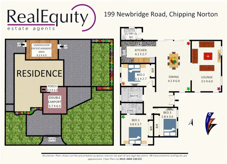 Floorplan of Homely house listing, 199 Newbridge Road, Chipping Norton NSW 2170
