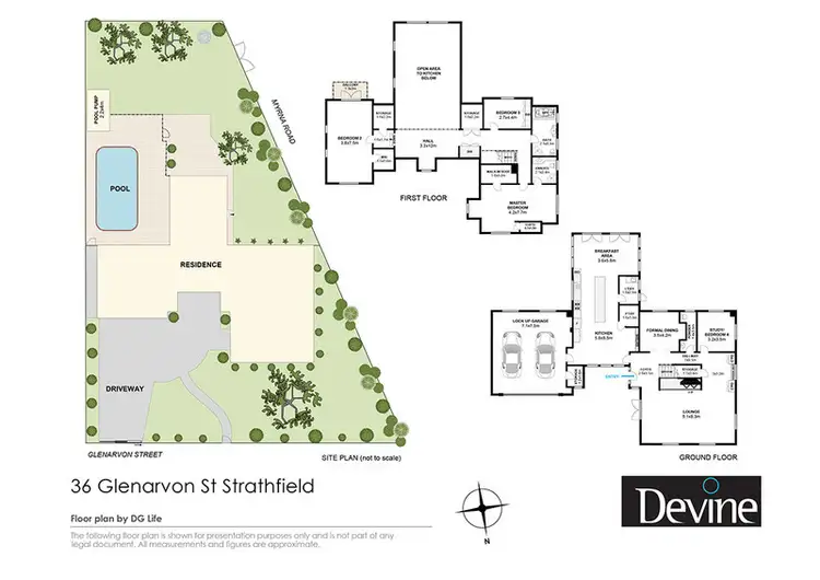 Floorplan of Homely house listing, 36 Glenarvon Street, Strathfield NSW 2135