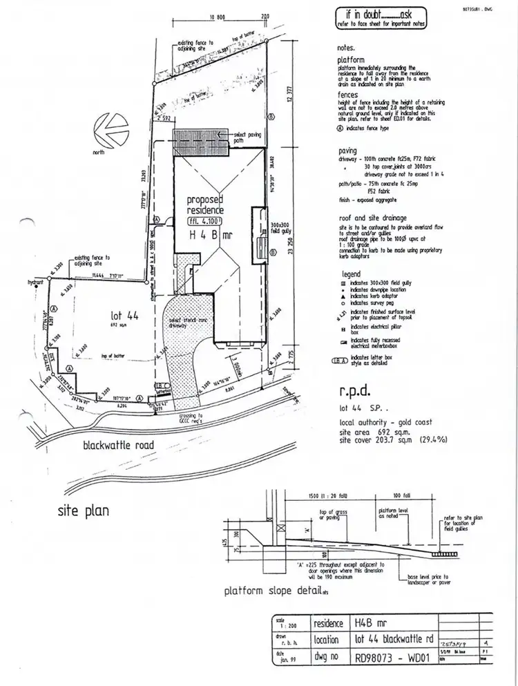 Floorplan of Homely house listing, 11 Blackwattle Circuit, Arundel QLD 4214