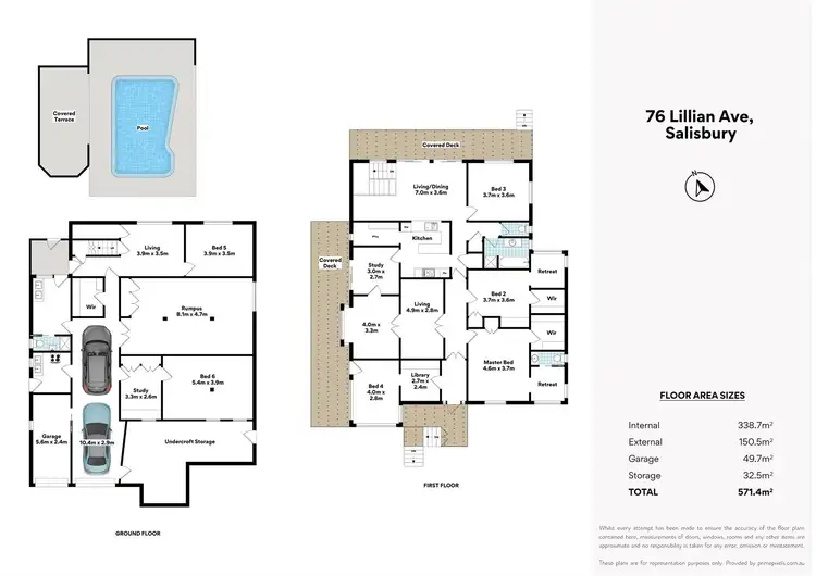Floorplan of Homely house listing, 76 Lillian Ave, Salisbury QLD 4107
