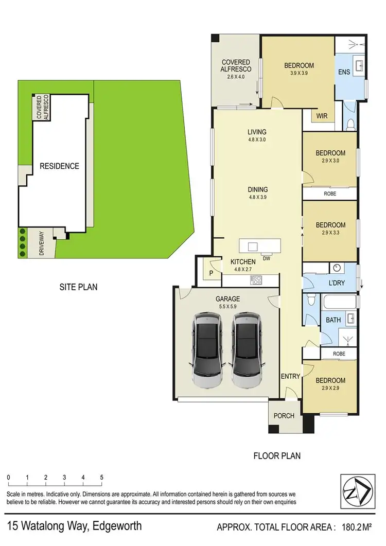 Floorplan of Homely house listing, 15 Watalong Way, Edgeworth NSW 2285