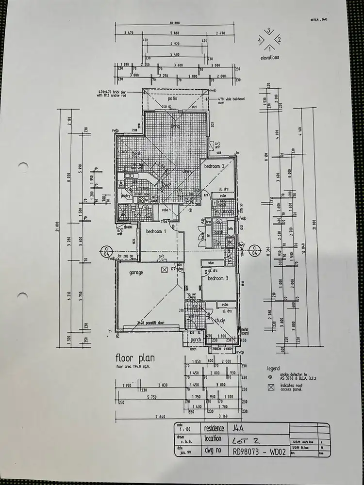 Floorplan of Homely house listing, 15 Blackwattle Circuit, Arundel QLD 4214