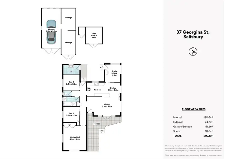Floorplan of Homely house listing, 37 Georgina St, Salisbury QLD 4107