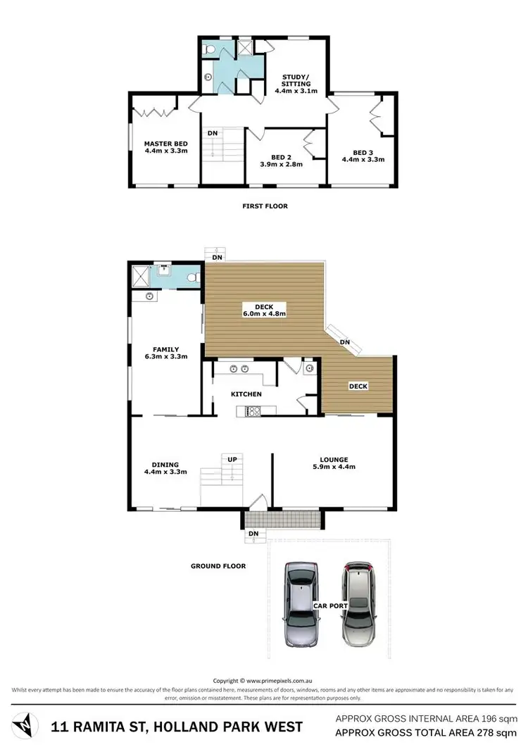 Floorplan of Homely house listing, 11 Ramita St, Holland Park West QLD 4121