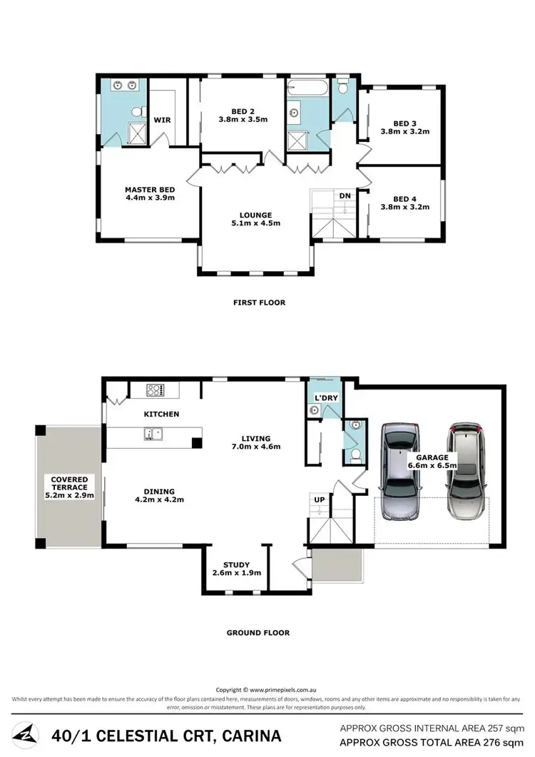 Floorplan of Homely house listing, 40/1 Nova Place, Carina QLD 4152