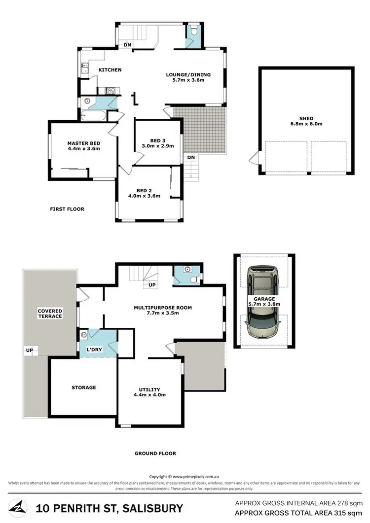 Floorplan of Homely house listing, 10 Penrith St, Salisbury QLD 4107