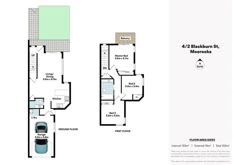 Floorplan of Homely townhouse listing, 5/2 Blackburn St, Moorooka QLD 4105