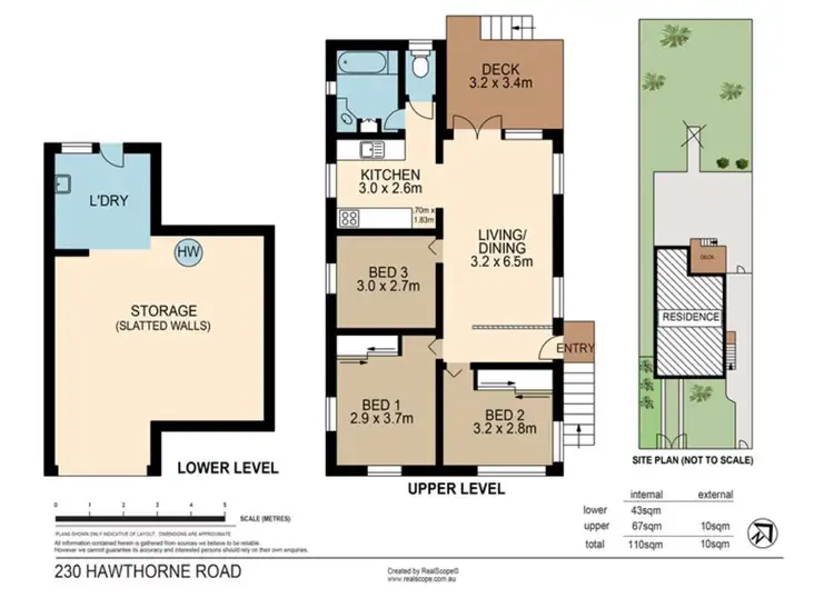 Floorplan of Homely house listing, 230 Hawthorne Rd, Hawthorne QLD 4171