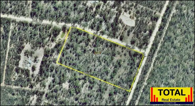 Floorplan of Homely land listing, LOT 31, Lot 31 Millmerran Woods Drive, Millmerran Woods QLD 4357