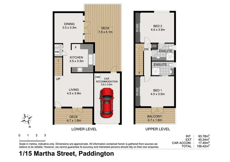 Floorplan of Homely townhouse listing, 1, LOT Australia, Martha Street Martha Street, Paddington QLD 4064