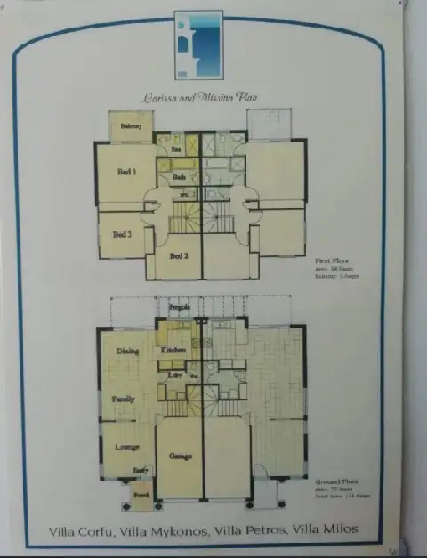 Floorplan of Homely townhouse listing, 22/2 Studio Drive, Pacific Pines QLD 4211