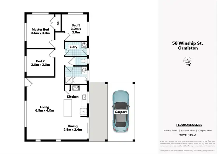 Floorplan of Homely house listing, 58 Winship St, Ormiston QLD 4160