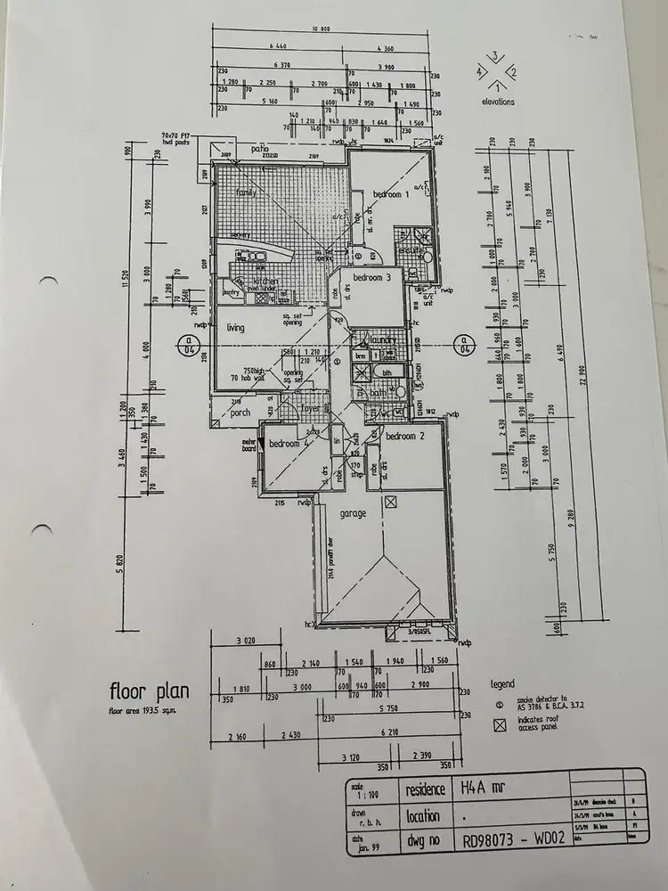 Floorplan of Homely house listing, 4 Melastoma Way, Arundel QLD 4214