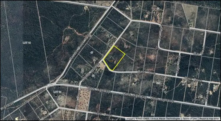 Floorplan of Homely land listing, Address available on request