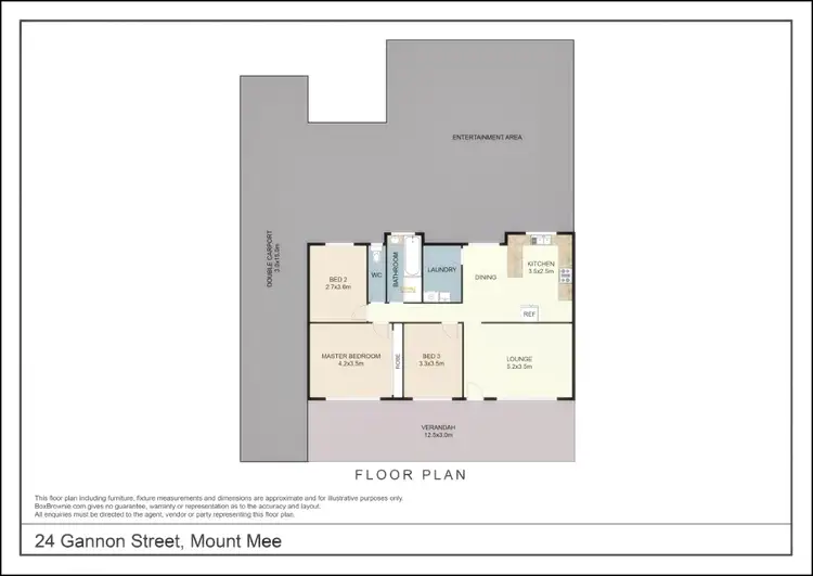Floorplan of Homely house listing, 24 Gannon Street, Mount Mee QLD 4521