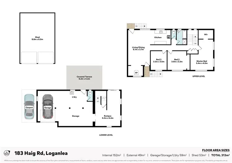 Floorplan of Homely house listing, 183 Haig Rd, Loganlea QLD 4131