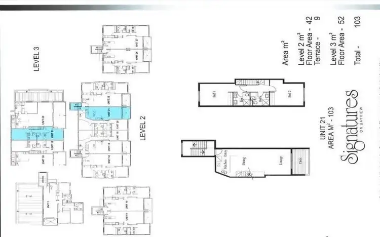 Floorplan of Homely apartment listing, 21/12 Bayview Street, Runaway Bay QLD 4216