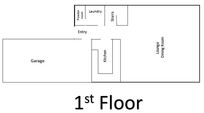 Floorplan of Homely townhouse listing, Address available on request