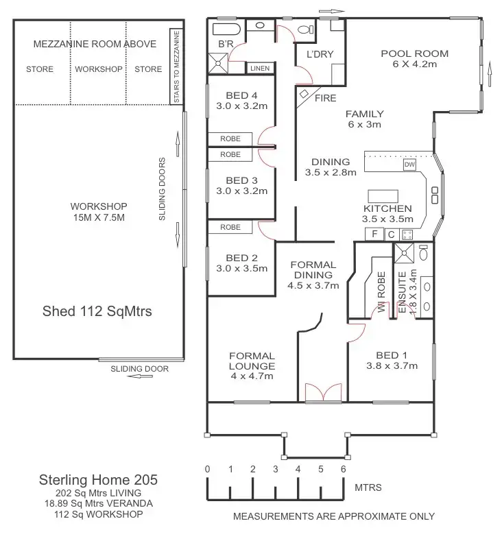 Floorplan of Homely house listing, 2 Bell Court, Charleston SA 5244