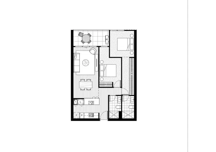 Floorplan of Homely apartment listing, 608/1 Corinna Street, Phillip ACT 2606