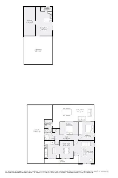 Floorplan of Homely house listing, 11 Brian Crescent, Mildura VIC 3500